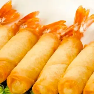 Crujiente de gamba rebozado 