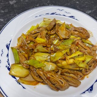 Intestino De Cerdo Con Puerros