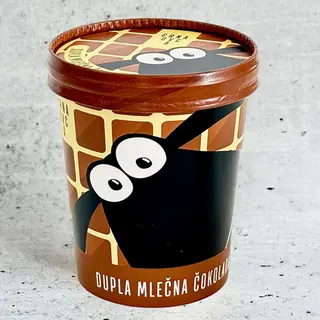 Dupla mlečna čokolada 300g