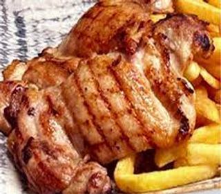 Pulpă de pui dezosată la grătar