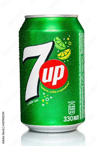 7 UP in lattina 