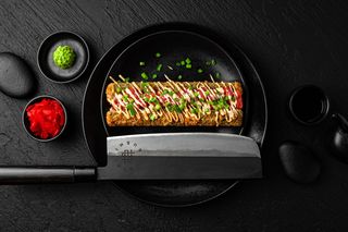 Spicy Tuna Dog roll