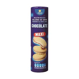 Bolachas Recheadas c/Chocolate Maxi - Alteza 500g
