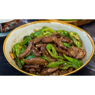 Beef With Green Pepper