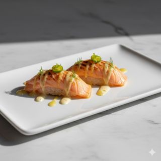 Aburi flambeado de salmón (2 uds.)