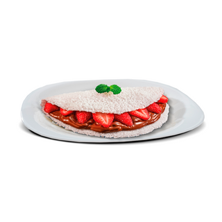 Tapioca de Fresa y Nutella