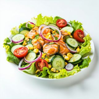 Sałatka Con Salmone