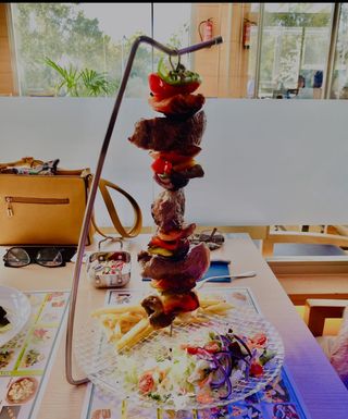 Brocheta De Pollo A La Plan