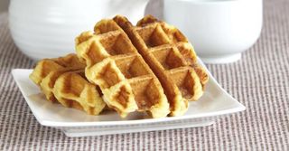 gaufre au beurre sucré