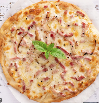 Pizza carbonara (30 cm.)