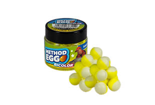 Boilies Benzar Mix Method Egg Bicolor N-Butyric Cheese 8mm