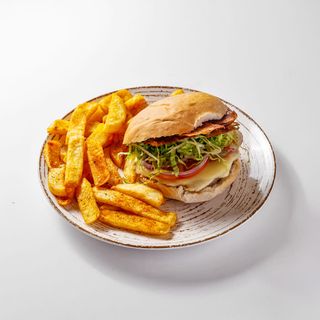 Hamburguesa Simple El Clásico