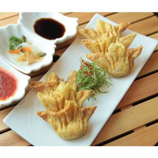 6A. Wantun Queso frito | 6 pzs.