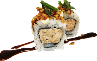 635-Uramaki salmon cotto