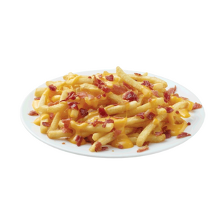 Batata Frita c/ Queijo e Bacon