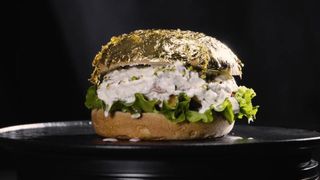 24k Golden burger