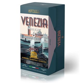 "Artuzzi Venezia" Lungo - 20 ALUMINUM PODS/ "არტუცი ვენეცია" ლუნგო - 20 ალუმინის კაფსულა