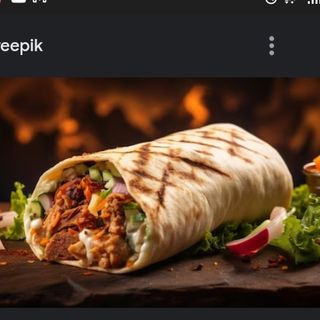 Pita Kebab Durum De Ternera