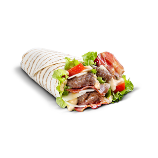 Wrap burger