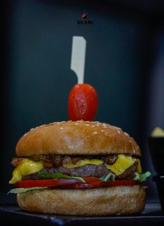 Burger Asiatique Avec Frites