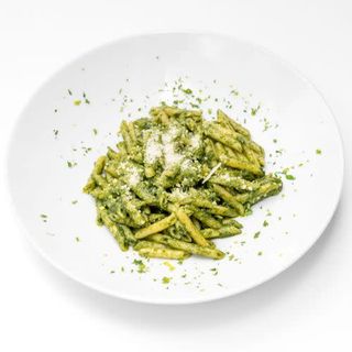 Spaghetti O Penne Con Salsa Al Pesto