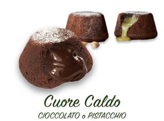 CUORE CALDO AL CIOCCOLATO