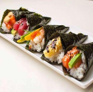 Temaki Gambero fritto