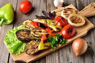 Овощи на мангале