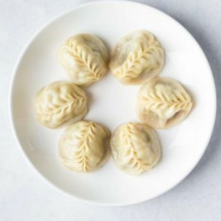 Манты с тыквой 