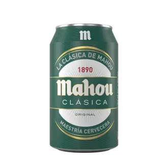 Cerveza Mahou Clásica Lata 33cl.