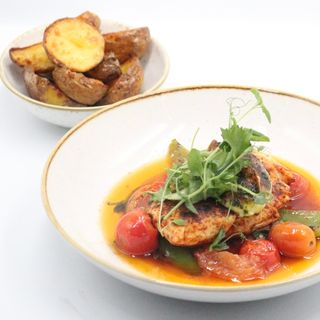 Pierś z kurczaka z grillowanym serem