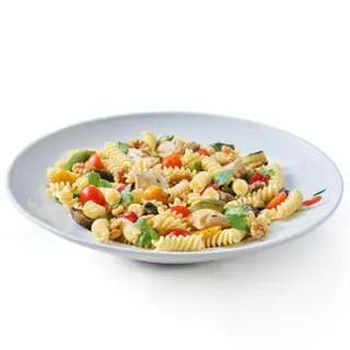 Frango e legumes