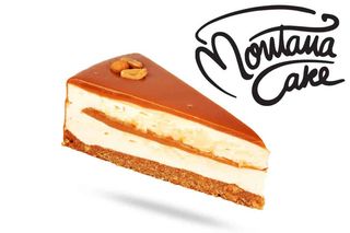 Cheese caramel torta komad