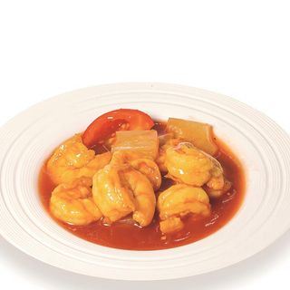 Gamberi salsa agropiccante