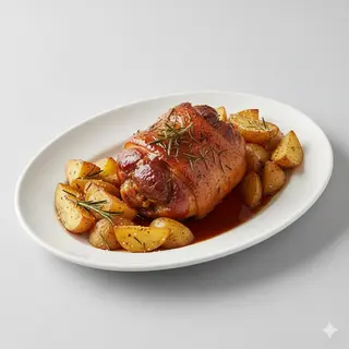 Stinco con patate