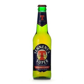 Tennent's super in bottiglia 33 cl