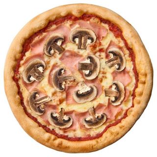 Pizza Prosciutto Funghi 30cm.