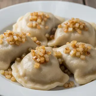 Pierogi z mięsem