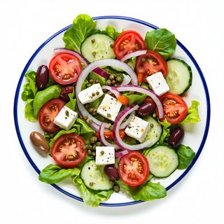 Ensalada Griega (Vegano)