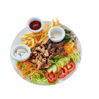 Plat Chawarma Mixte