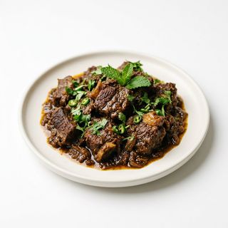 Mejbani beef bhuna
