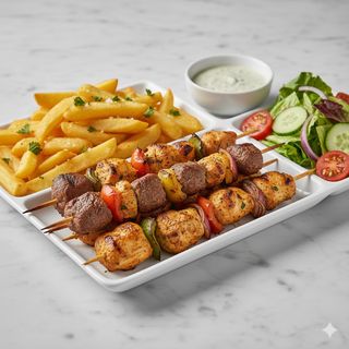 Menú 4 Mixed Dish Kebab