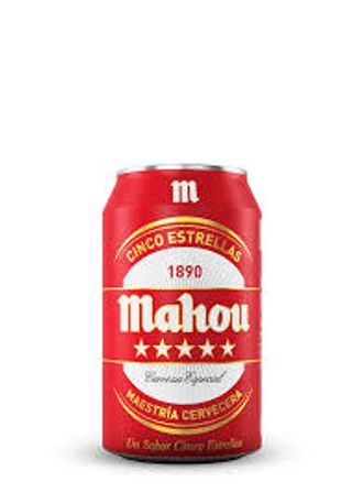 Cerveza Mahou (330 Ml.)