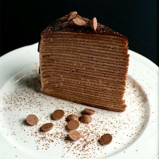 Ბლინის ტორტი შოკოლადით