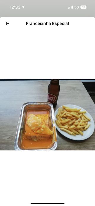 Francesinha Especial c/Batata