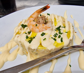 Ensaladilla Rusa De Atún Y Langostinos