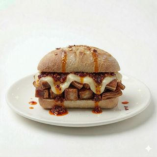 Montado De Oreja Con Salsa Picante