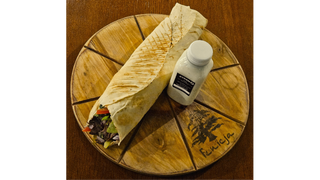 22- PITA KRAFT KEBAB WOŁOWO-BARANI [MEGA + AYRAN]