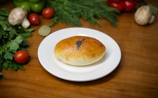 Пирожки печеные с капустой