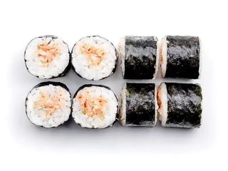 Хосомаки с пикантна сьомга (8бр)